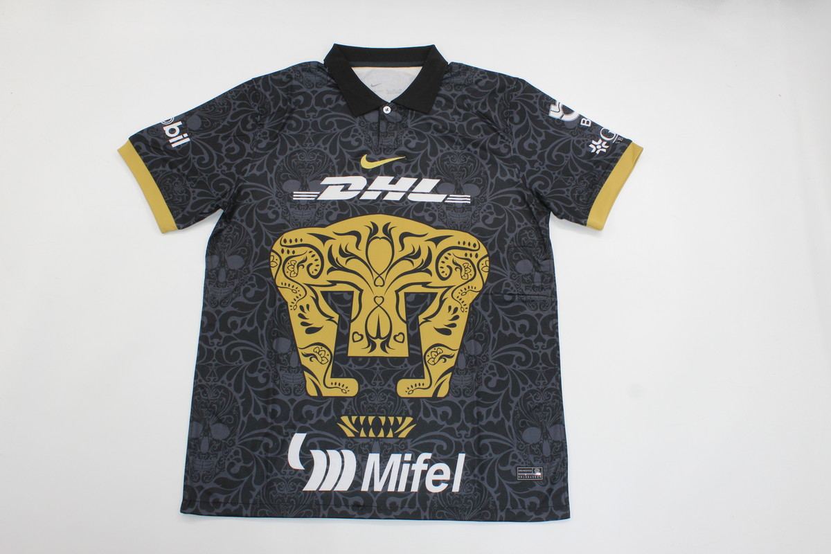 AAA Quality Pumas UNAM 23/24 Special Black/Golden Jersey